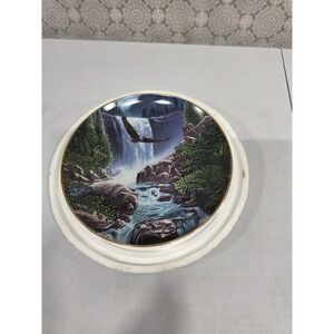 Sanctuary Falls Collector Plate John Van Straalen Spirits of the‎ Wild Limited